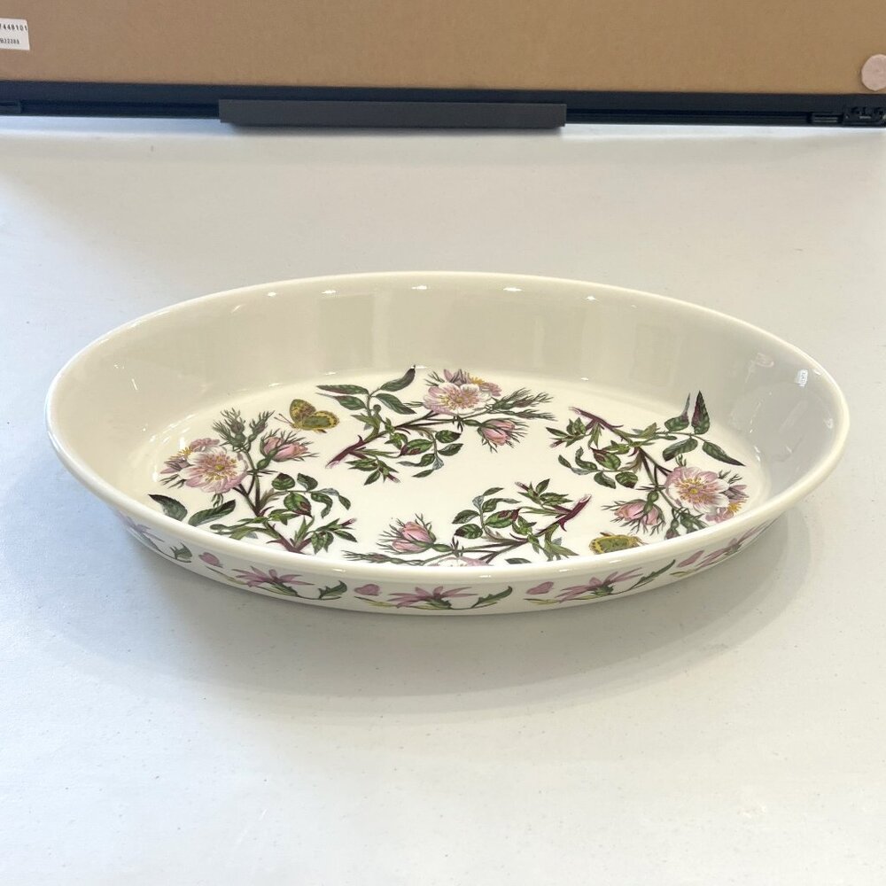 Extra-Large Portmeirion Botanic Garden Deep Oval Serving Dish!